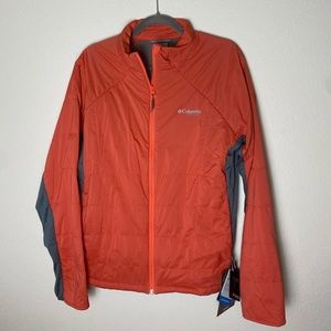 NWT Columbia titanium jacket orange XL